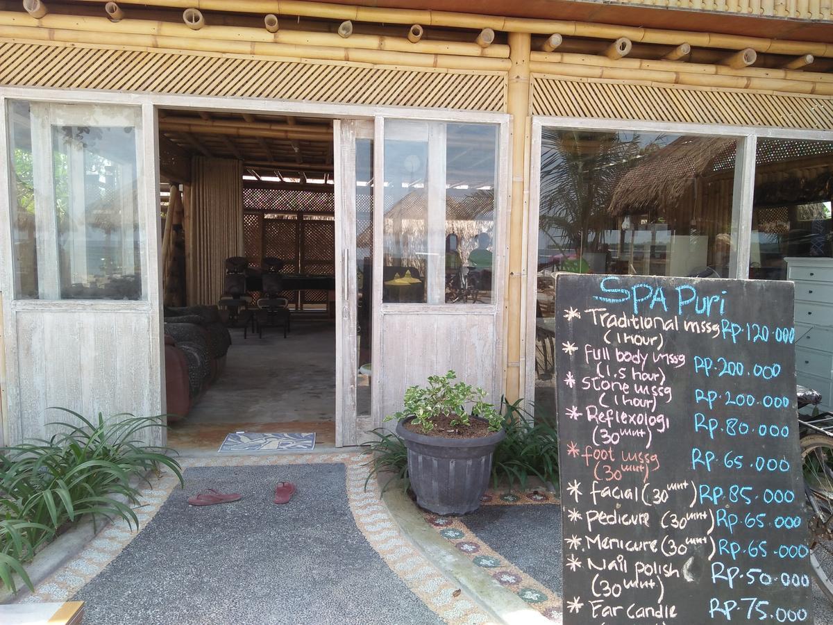 Puri Air Beach Resort & Spa Gili Air Exterior foto